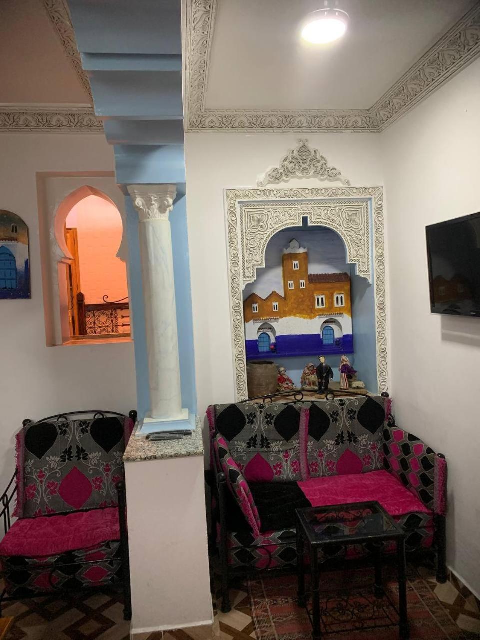 Blue Heart Apartman Chefchaouen Kültér fotó