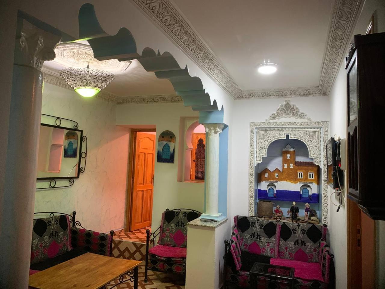 Blue Heart Apartman Chefchaouen Kültér fotó